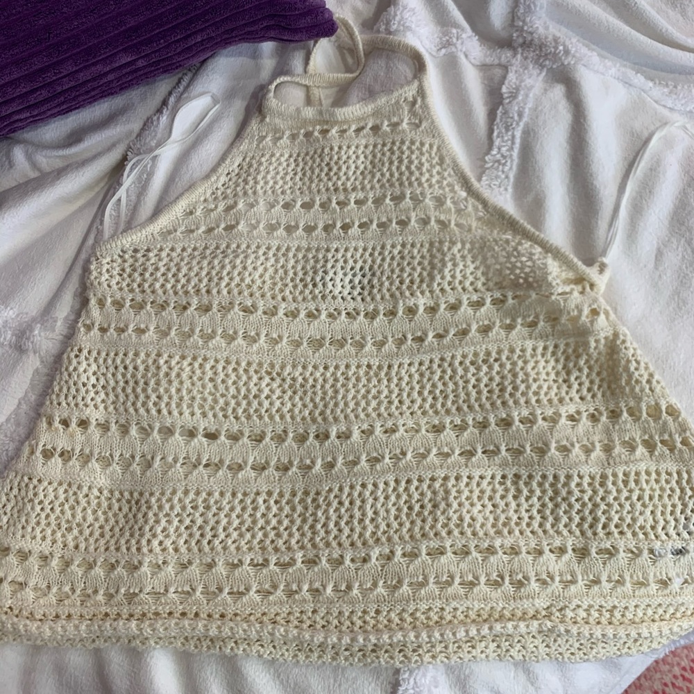 crotchet knit Halter too